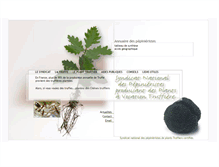Tablet Screenshot of pepinieristes-truffiers.com